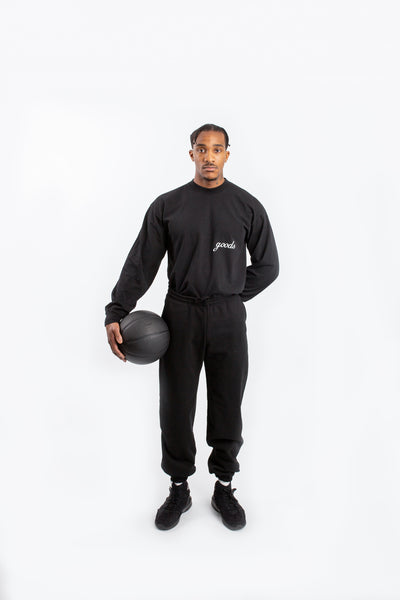 stock long sleeve shirt / black